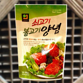 소스인 쇠고기 불고기 양념 150g (1근용)